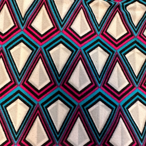 LuLaRoe OS Geometric Leggings Size One Size - Picture 3 of 5